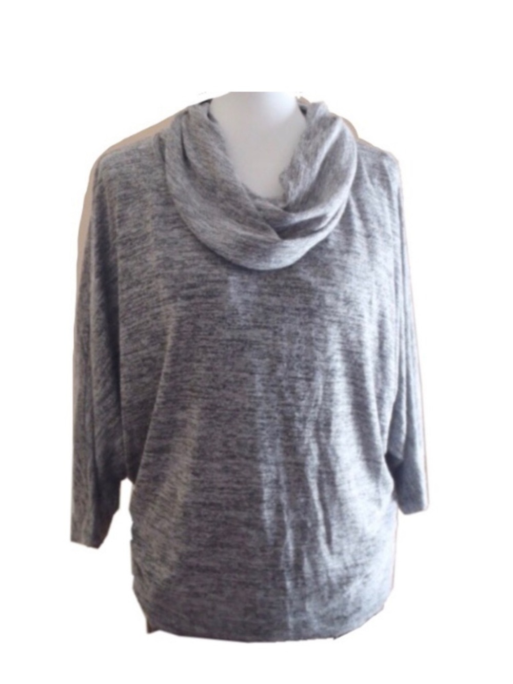 🎒 BTS SALE 📚  Olivia Moon Cowl Neck Dolman Sleeve Top (Oversized)